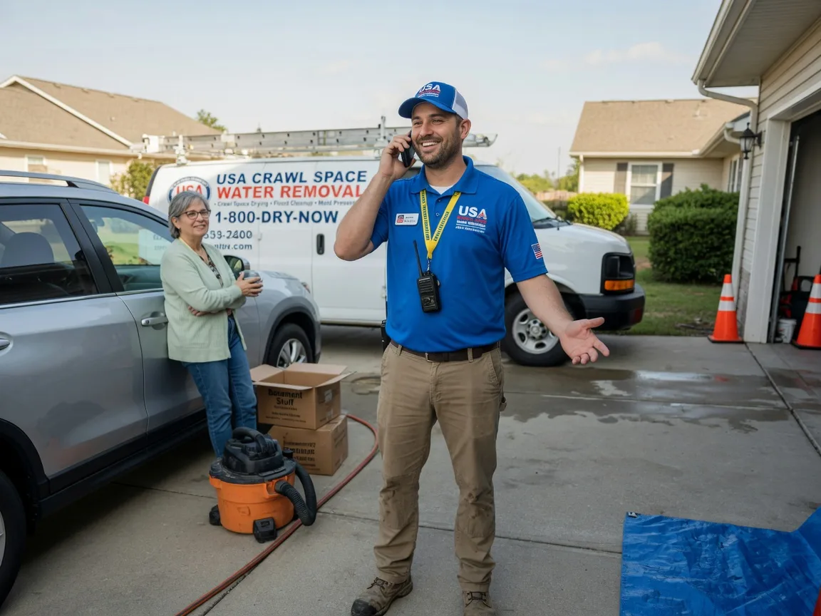 Crawl Space Water Removal Andrews, NC FAQs
